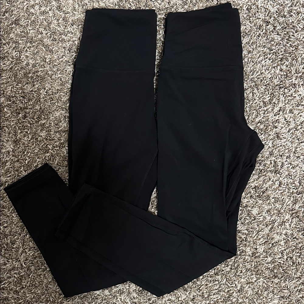 Black High-Waisted Leggings